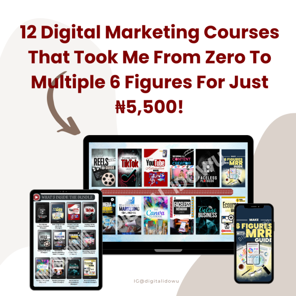 Faceless Digital Marketing Bundle